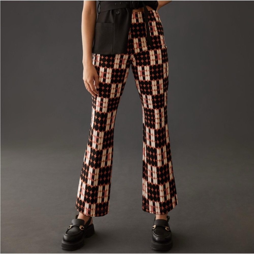 Anthropologie Maeve The Margot Kick Flare Crop NWT XL